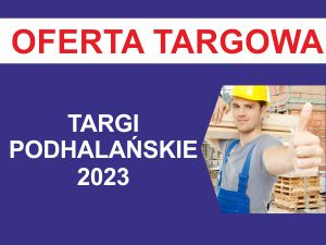 LISTA FIRM - TARGI PODHALAŃSKIE 2023 - Promocja Targi