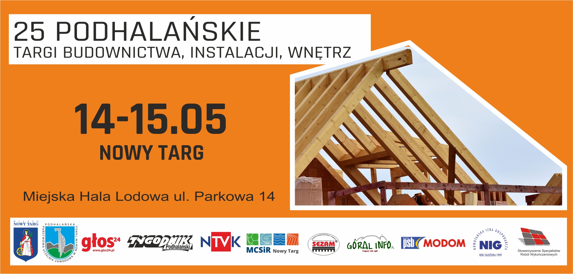 Podhalańskie Targi Budownictwa / Nowy Targ 14-15 maj 2022
